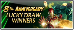 8TH ANNIVERSARY LUCKY DRAW WINNERS!